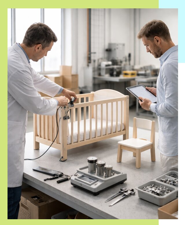 Сертификация детской мебели и проверка безопасности в Сосновом Боре