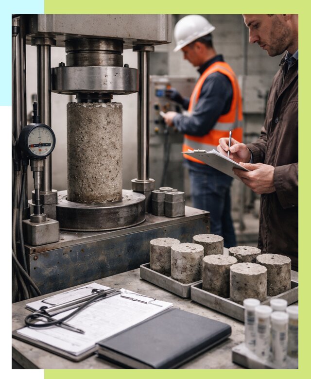 Сертификация бетона в Сосновом Боре от 30474 р. сертификат | Алешин-Снб