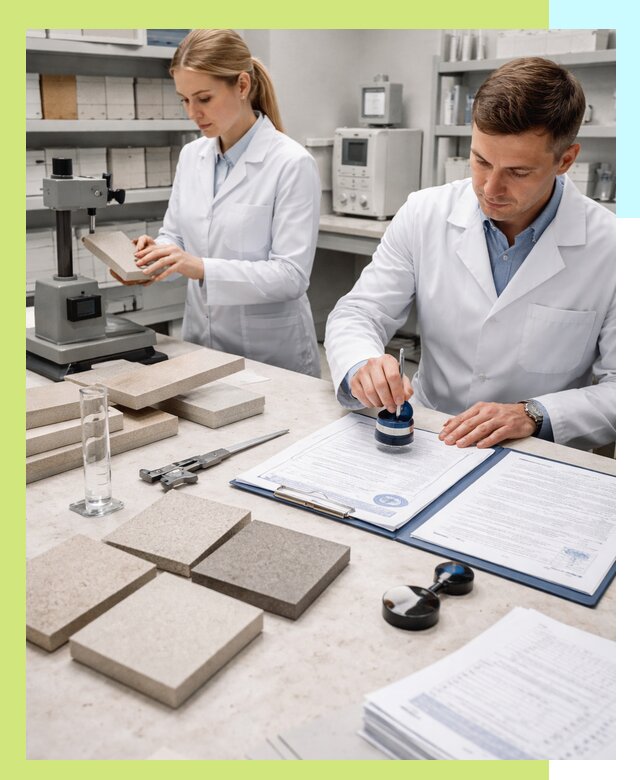 Сертификация плитки и керамики в Сосновом Боре с документами