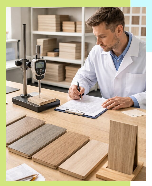 Сертификация ламината с испытаниями и оформлением документов в Сосновом Боре