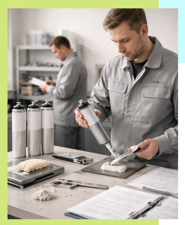 Сертификация монтажной пены и соответствие стандартам в Сосновом Боре