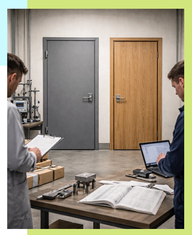 Сертификация дверей в Сосновом Боре от 8126 р. под ключ | Алешин-Снб