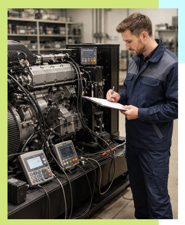 Сертификация дизельных генераторов и их оборудования в Сосновом Боре
