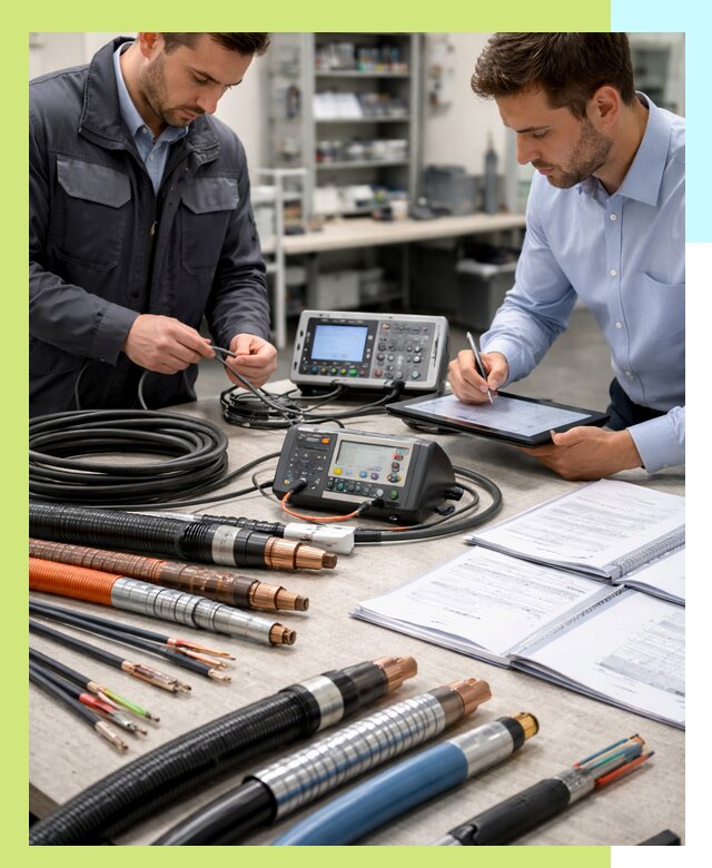 Сертификация кабеля и электропроводки в Сосновом Боре под ключ