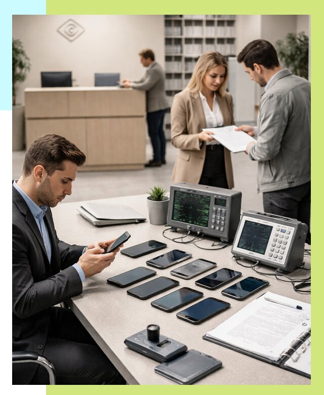 Сертификация телефонов в Сосновом Боре от 25395 р. под ключ | Алешин-Снб