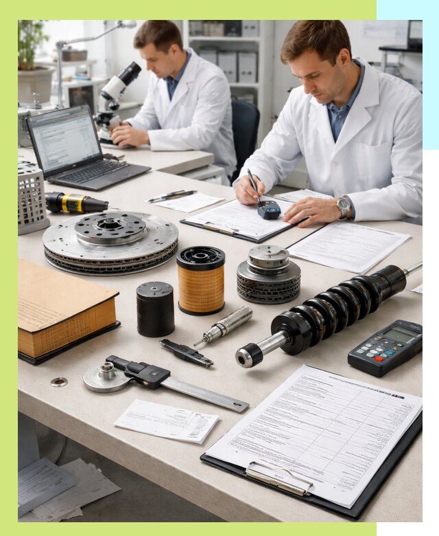 Сертификация автозапчастей и комплектующих в Сосновом Боре по ГОСТ