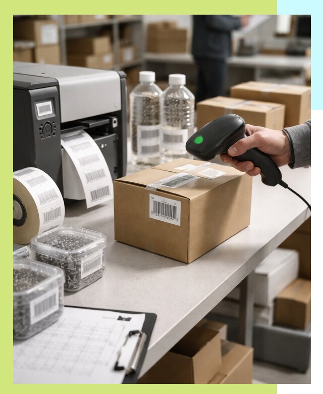 Штрихкодирование продукции и маркировка для продажи в Сосновом Боре