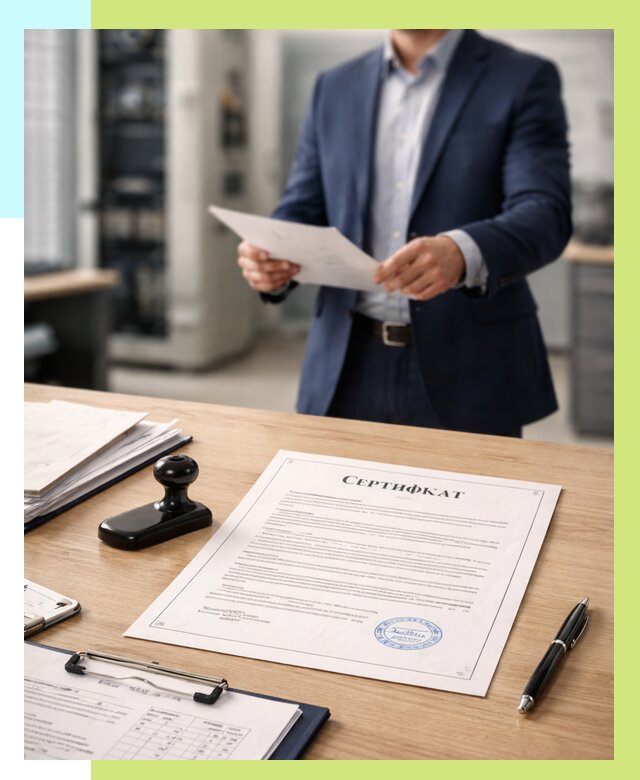 Сертификат на оборудование в Сосновом Боре от 15237 р. | Алешин-Снб