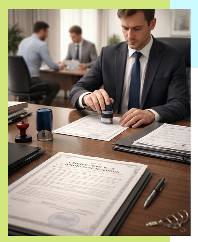 Оформление свидетельства о государственной регистрации в Сосновом Боре