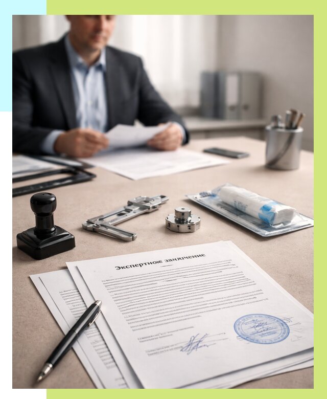 Экспертное заключение на продукцию в Сосновом Боре от 8634 р. | Алешин-Снб