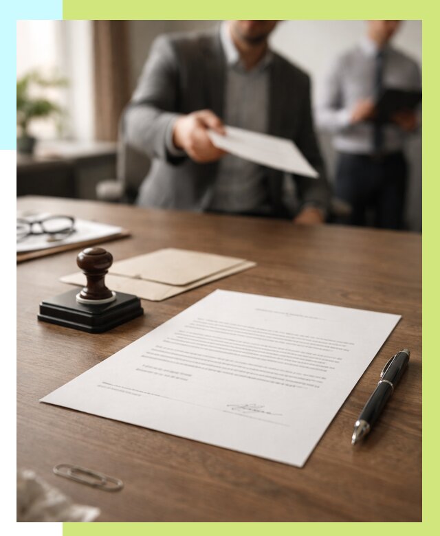 Отказное письмо по сертификации в Сосновом Боре от 3555 р. | Алешин-Снб