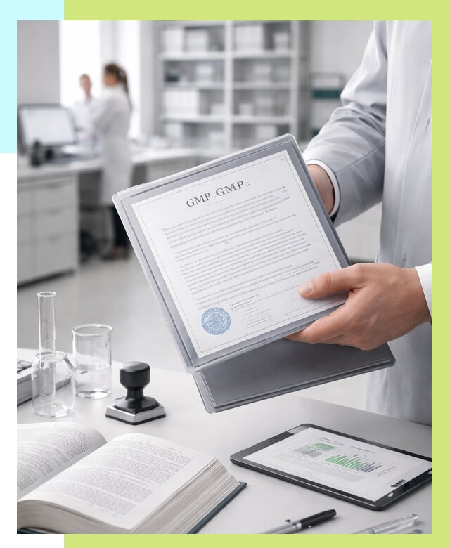 Сертификат GMP в Сосновом Боре под ключ от 86343 р. | Алешин-Снб