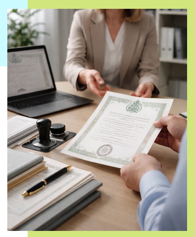 Халяль сертификат в Сосновом Боре, получить от 15237 р. | Алешин-Снб