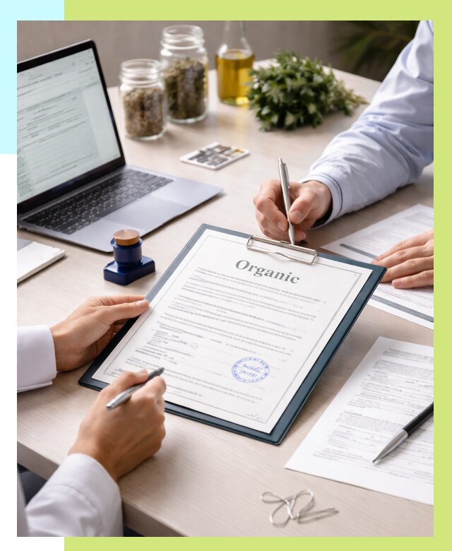 Оформление сертификат органик в Сосновом Боре от 30474 р. | Алешин-Снб