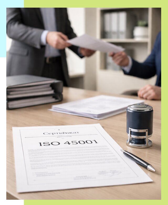 Сертификат ISO 45001 в Сосновом Боре под ключ от 45711 р. | Алешин-Снб
