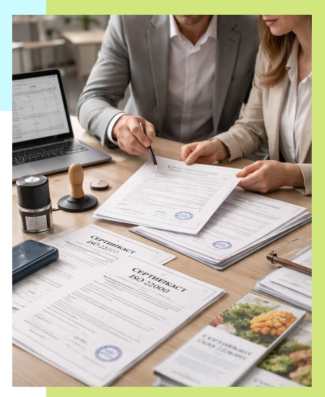 Сертификат ISO 22000 в Сосновом Боре от 40632 р. под ключ | Алешин-Снб