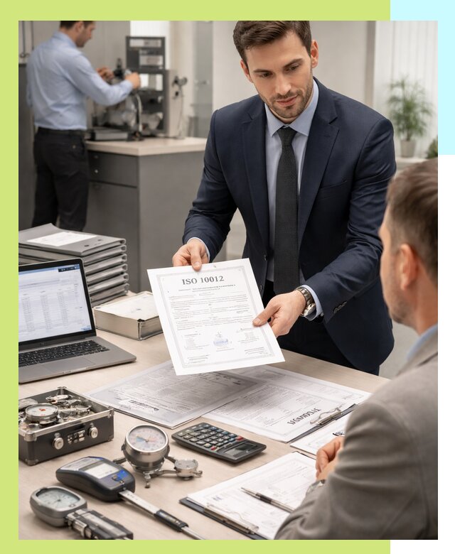 Выдача сертификата ISO 10012 по требованиям метрологии в Сосновом Боре